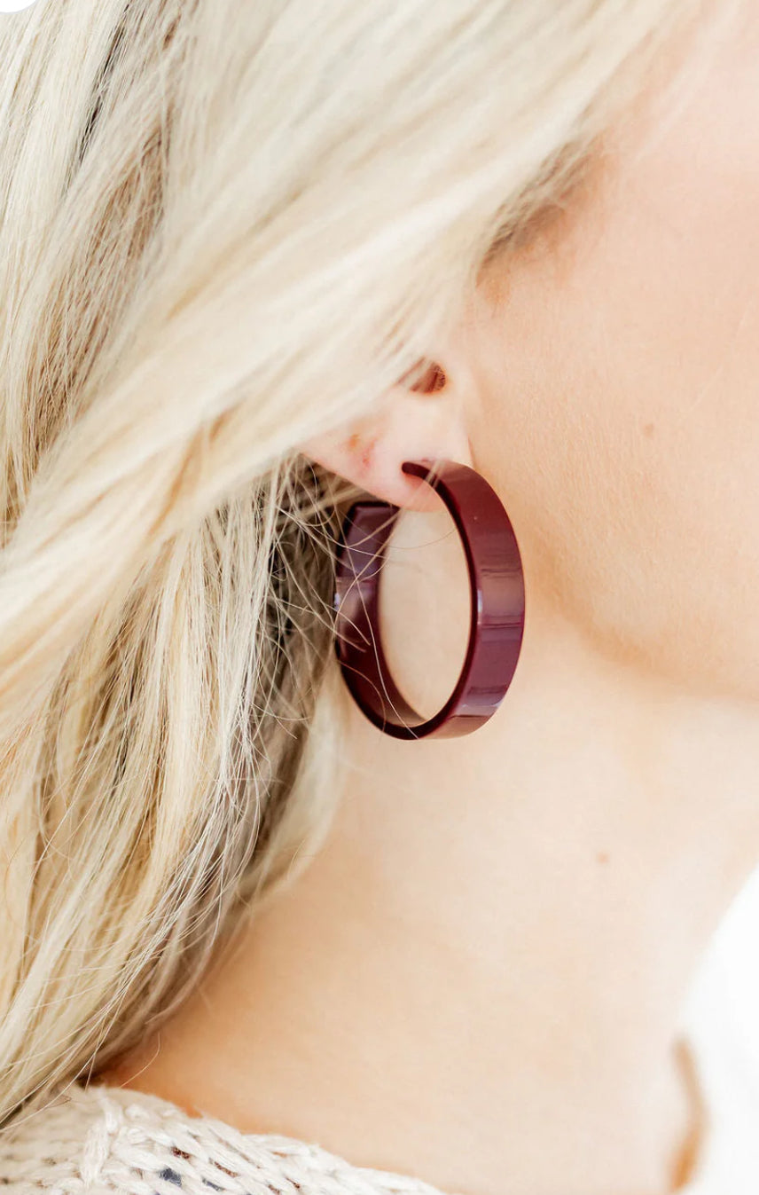 Ashley - Medium - Maroon / LINNY co