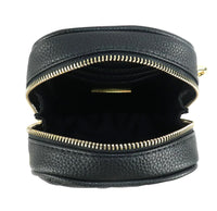 Natalie Wood Grace Quilted Crossbody in Black