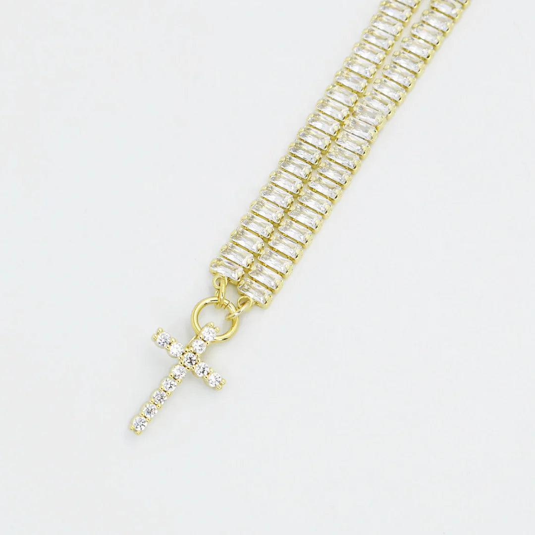 Queen Cross Necklace
