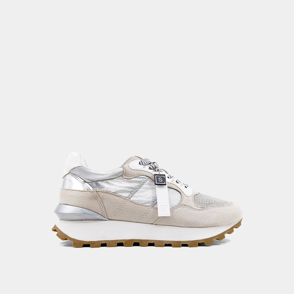 PHOEBE Silver Sneakers