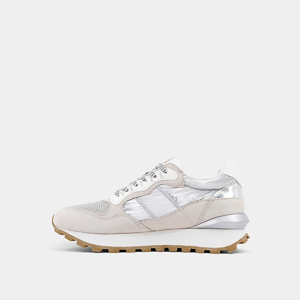 PHOEBE Silver Sneakers