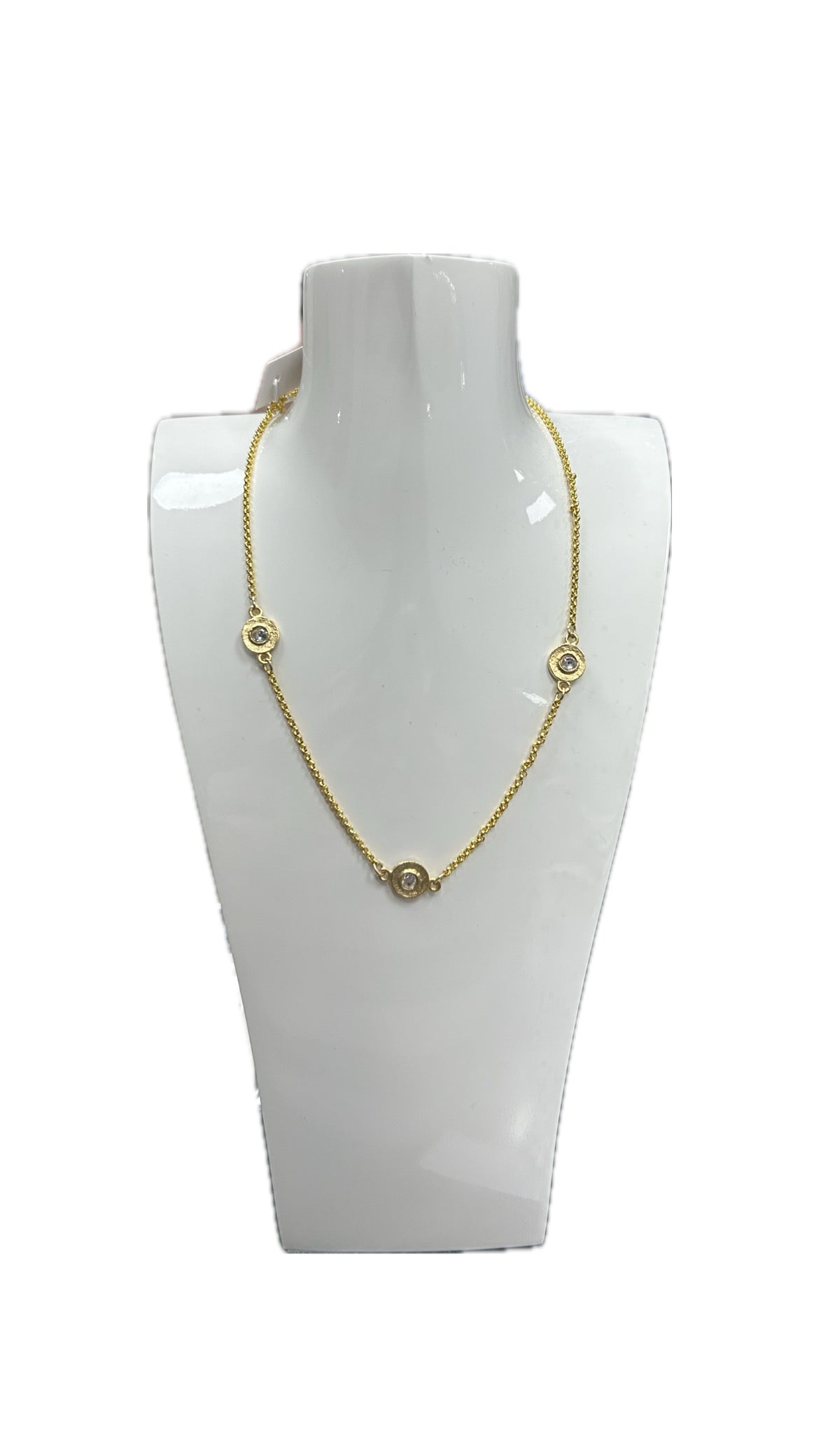 Weisinger Design necklace station cz