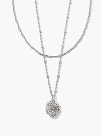Kendra Scott Brielle Multi Strand Necklace in Silver