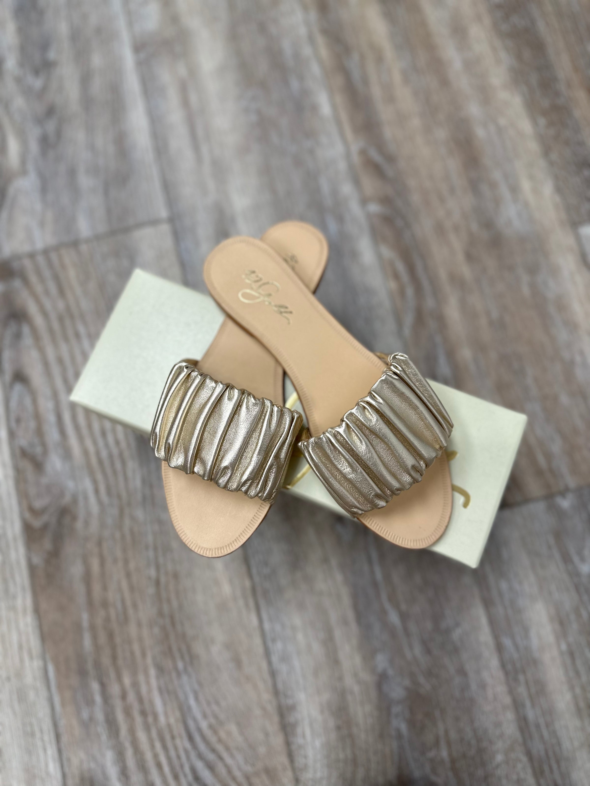 Gold Britta Sandal