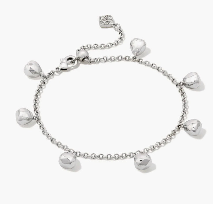 Kendra Scott Gabby Delicate Chain Bracelet in Silver