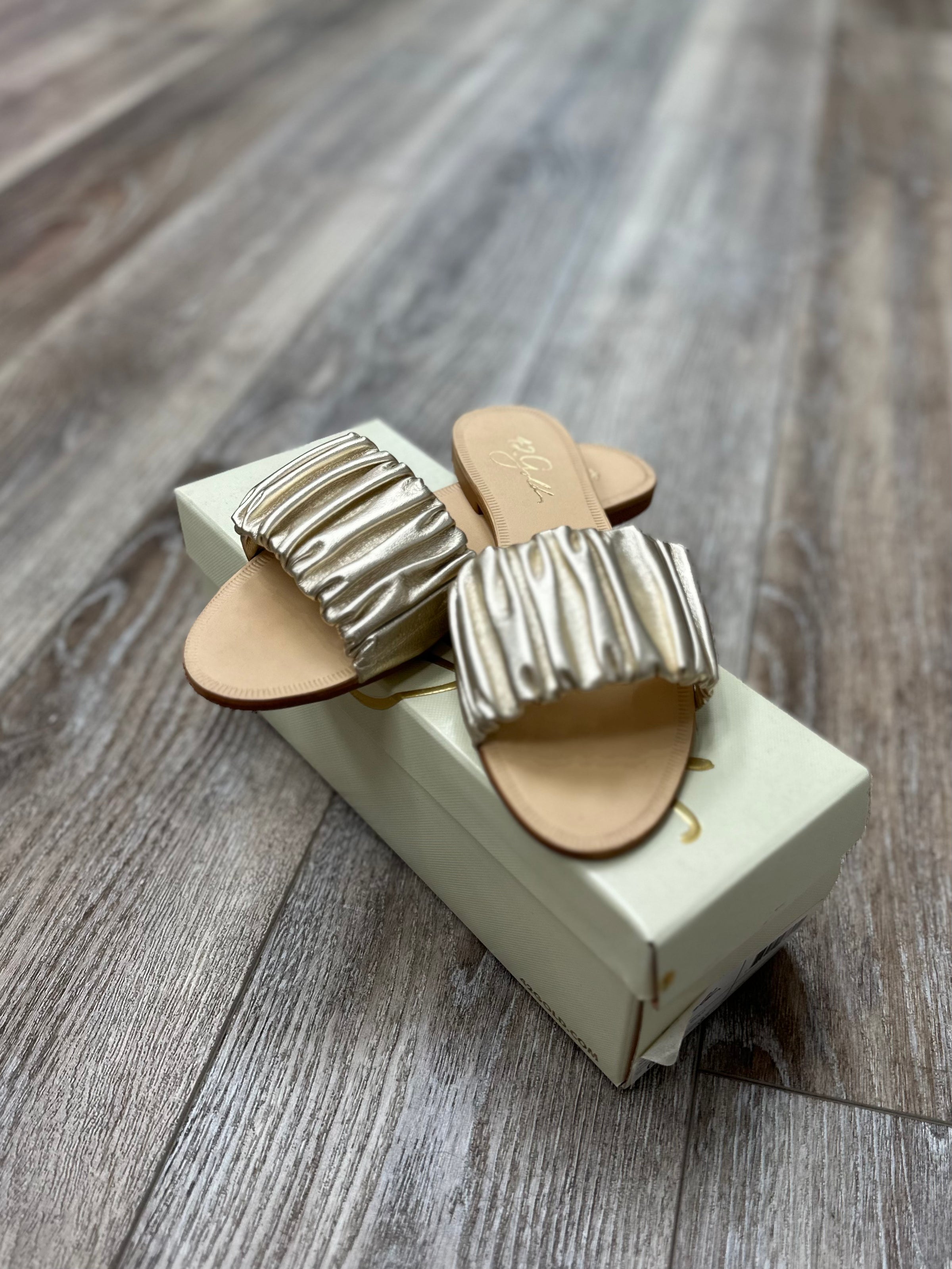 Gold Britta Sandal