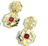 Stacey Ruby Earrings