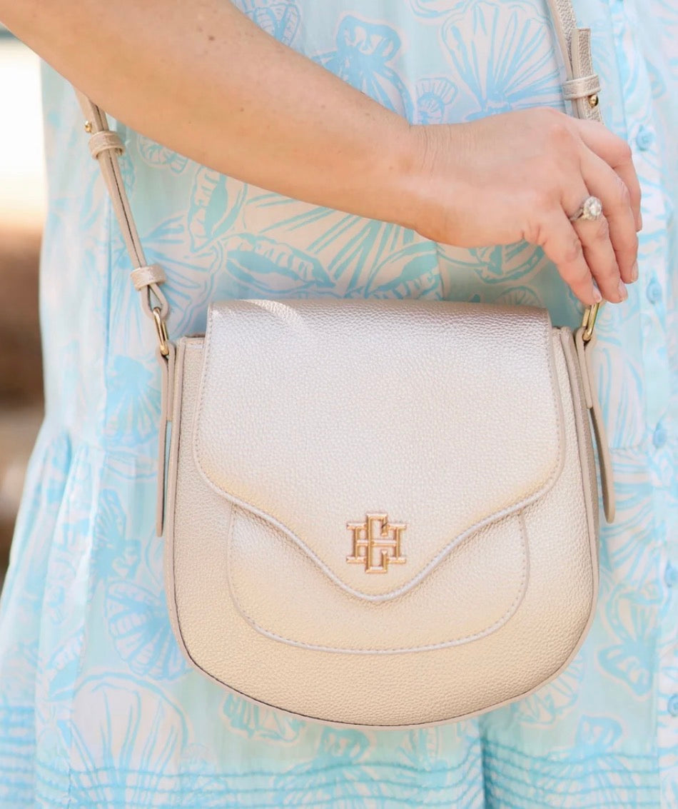Caroline Hill - Sasha Handbag - Pearl