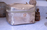 Caroline Hill - Hampton Train Case Gold EC