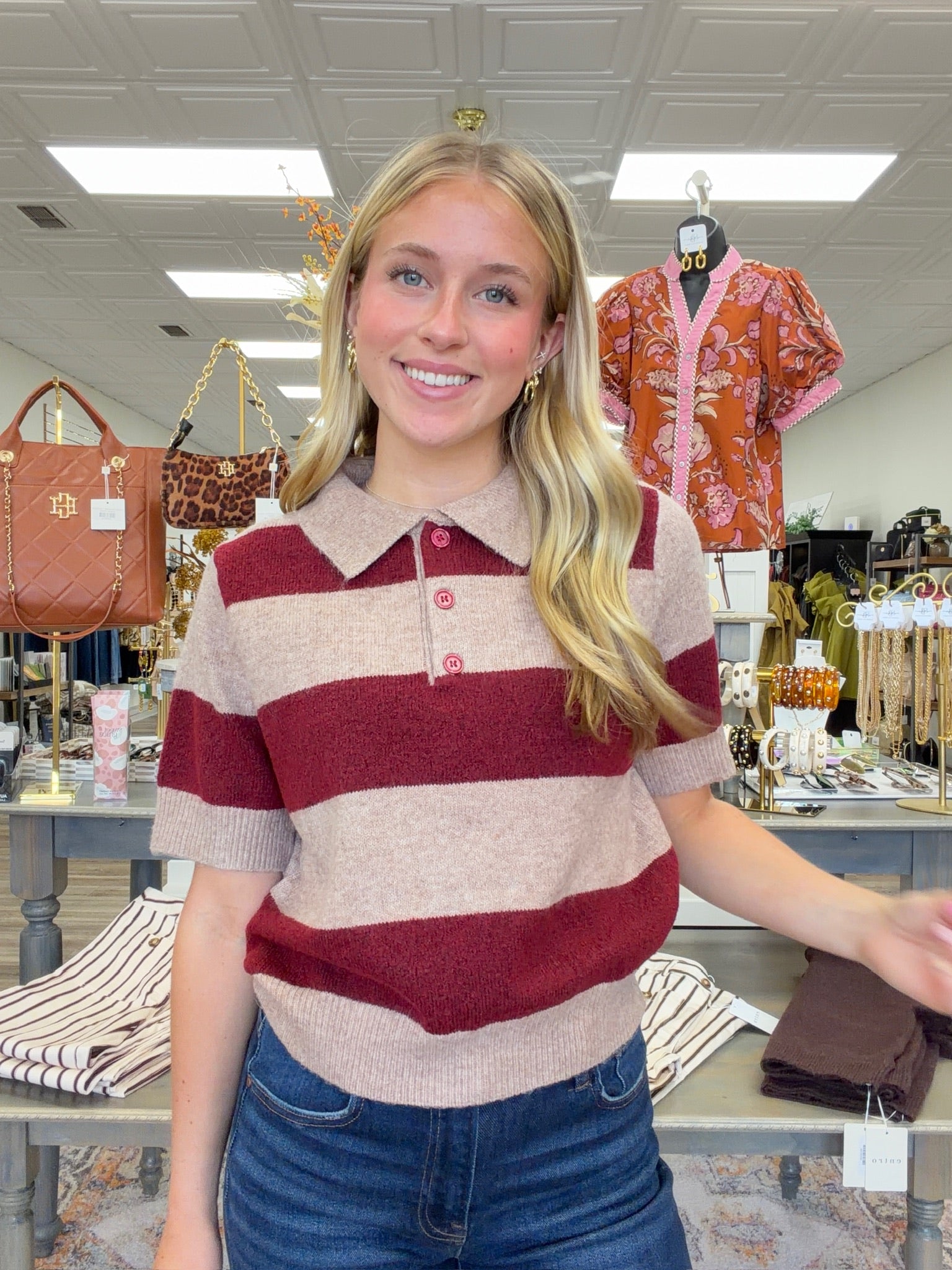 Rust & Rose Sweater