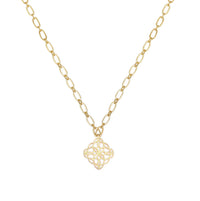 Natalie Wood Design - Bloom Drop Necklace Gold