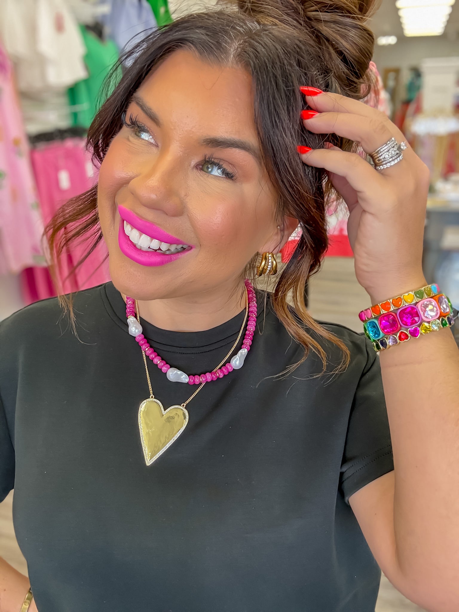 The Cora Skort Set - Black Top & Skort Butter Soft Material- Mary Square