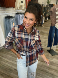 Anna plaid flannel