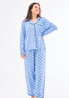 Charlotte Glance PJs Pant Set - Blue