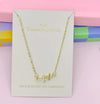 Double Grace Gold Necklace