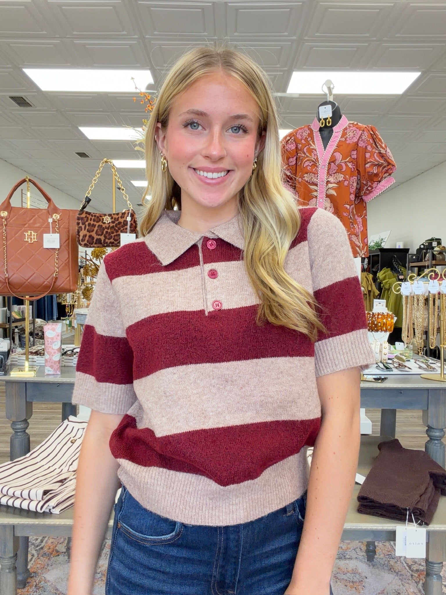 Rust & Rose Sweater