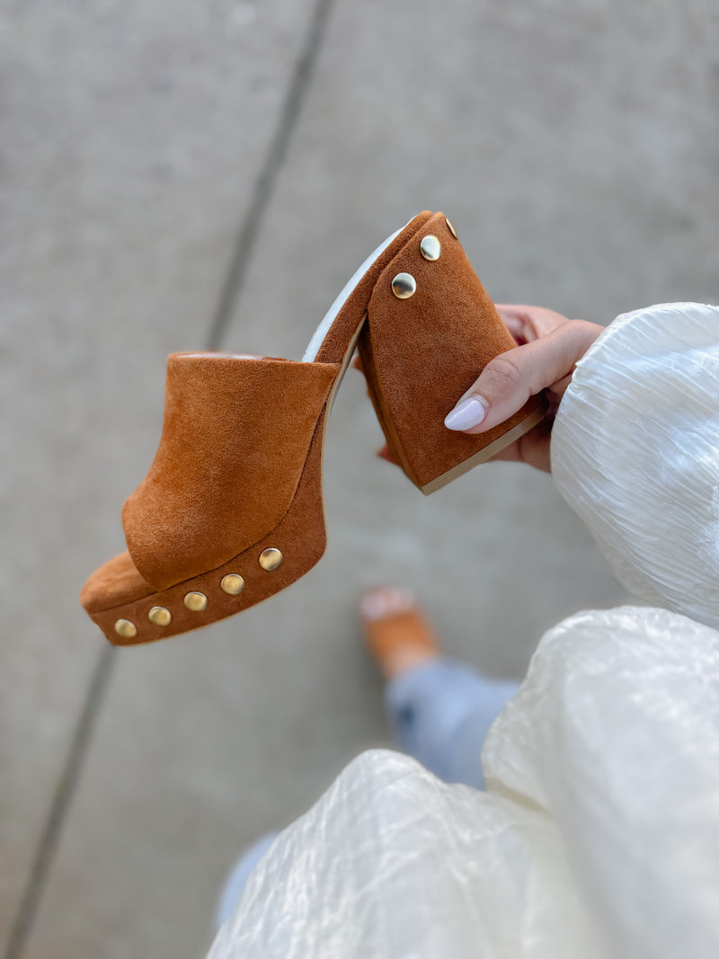 The LEONA wedge - Caramel
