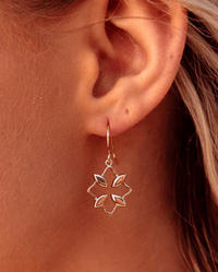 Natalie Wood Design Grace Mini Drop Earrings In Gold