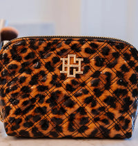 Ibiza Small Pouch Spotted Patent - Caroline Hill