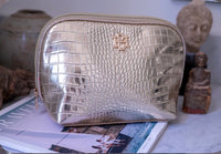 Caroline Hill - Capri Large Pouch Gold EC