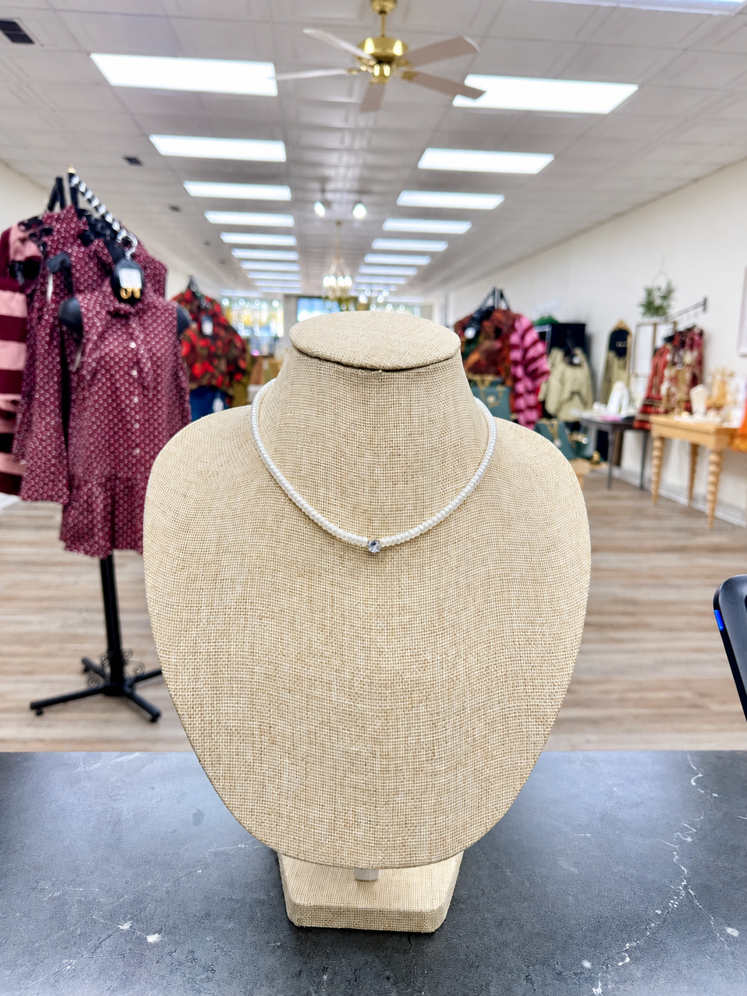 The Emily White Necklace