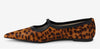 Fleur Tan Leopard Flats