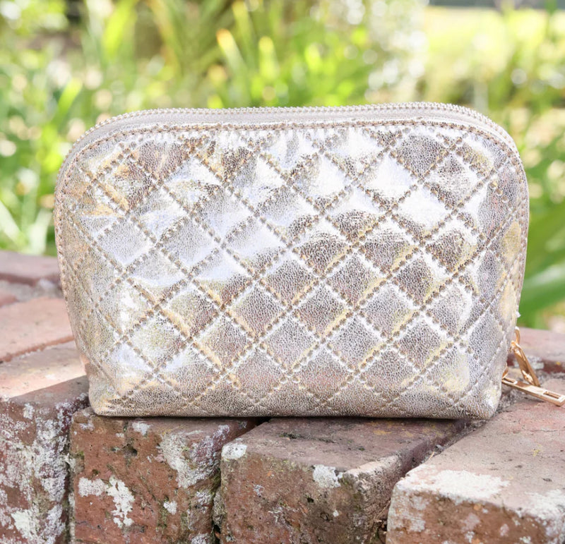 Ibiza Small Pouch Champagne Pop - Caroline Hill