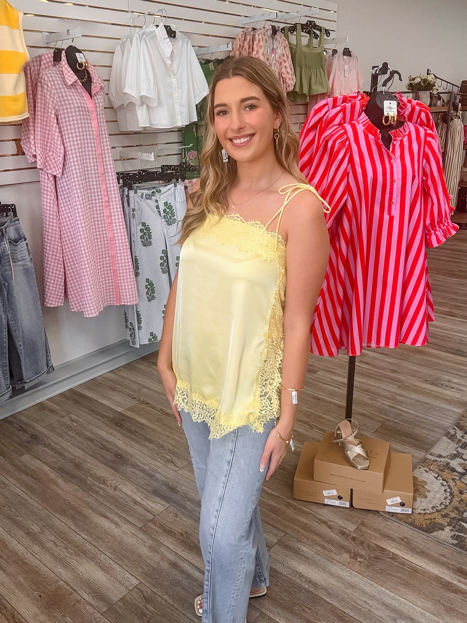 The Maegan satin Cami-Entro