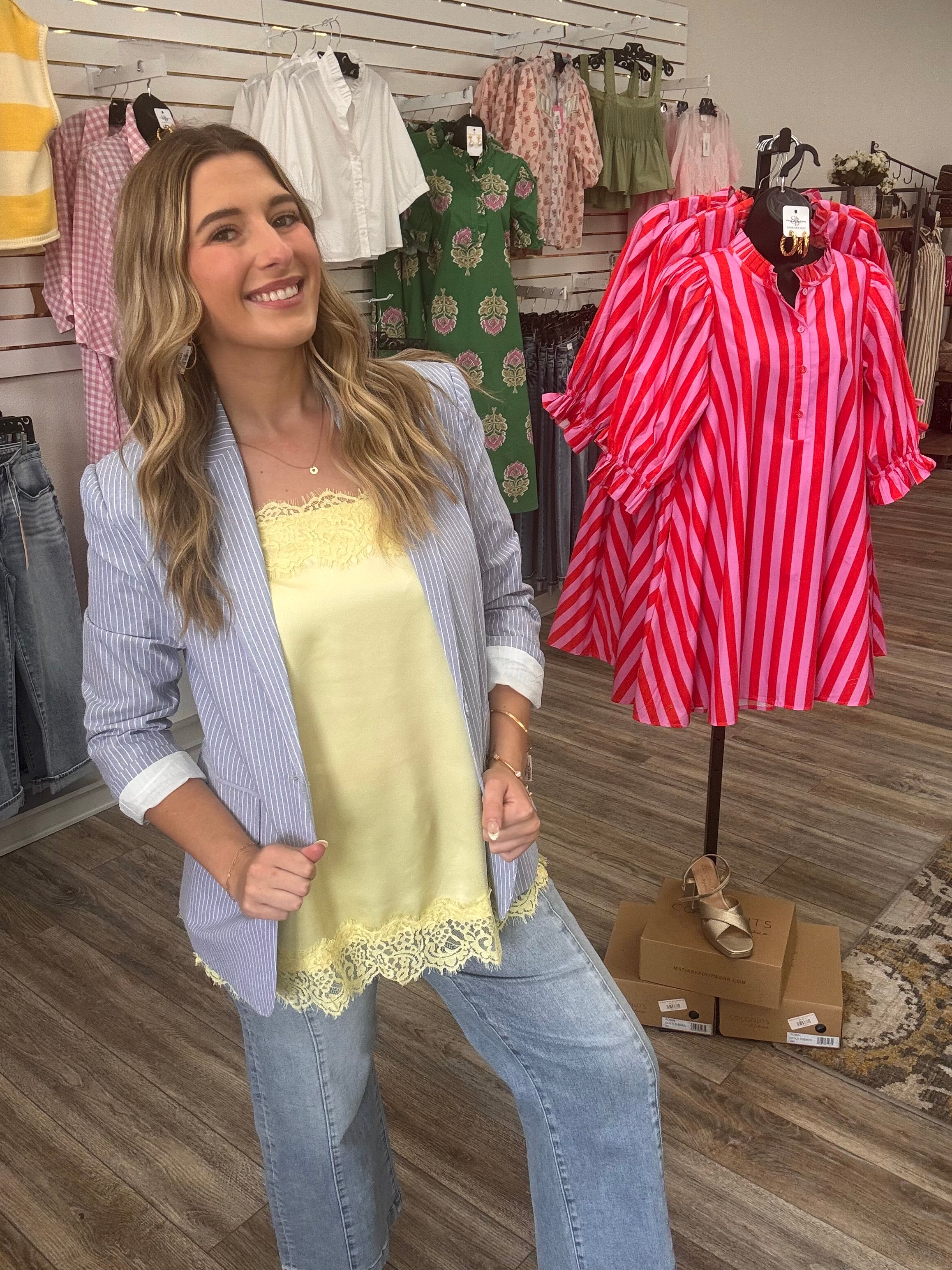 The Maegan satin Cami-Entro