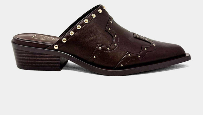 THALIA brown mule