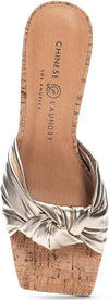 Yvonna Metallic Heel