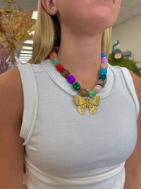 The Color Joy Butterfly Necklace