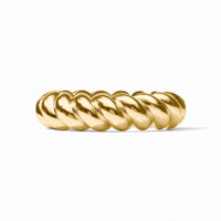 Julie Vos - Ravello Statement Hinge Bangle - Gold - Medium