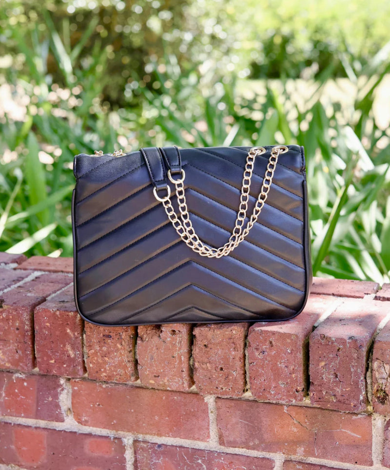 Mia Crossbody Bag Black - Caroline Hill