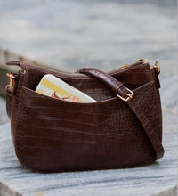 Caroline Hill - Charlee Crossbody Chocolate EC