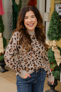 The Jenny Leopard Sweater