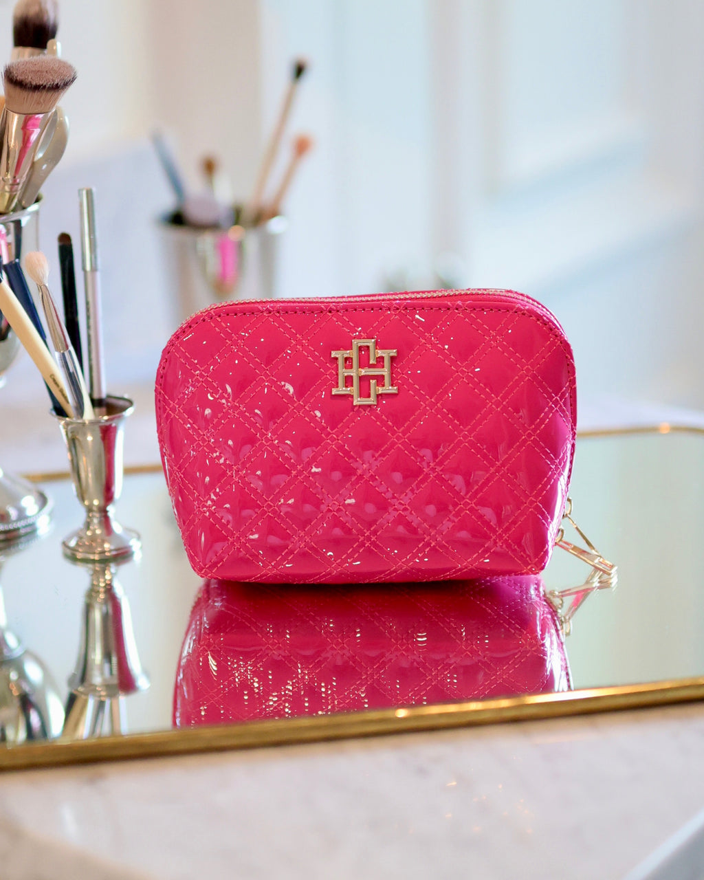 Caroline Hill - ibiza Small Pouch - Hot Pink – SoShee Boutique