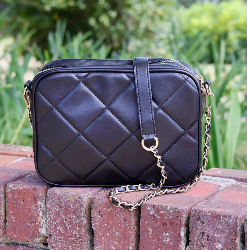 Fiona Crossbody Black - Caroline Hill