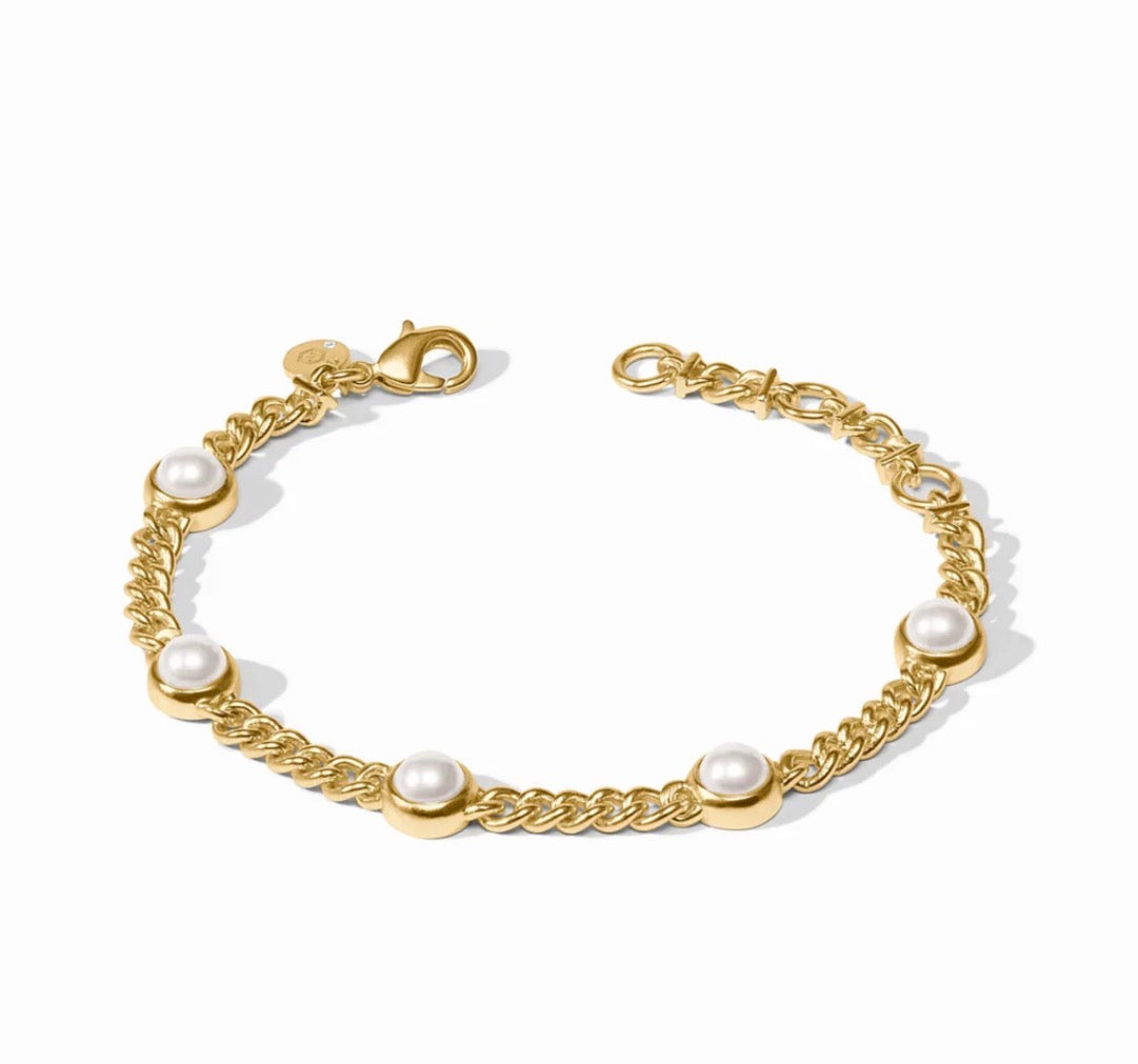 Julie Vos - Dolce Delicate Bracelet - Gold - Pearl