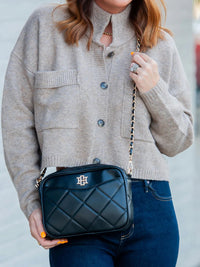 Fiona Crossbody Black - Caroline Hill