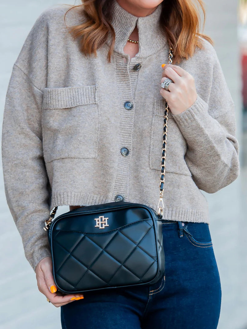 Fiona Crossbody Black - Caroline Hill