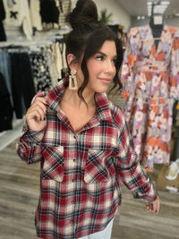 Anna plaid flannel