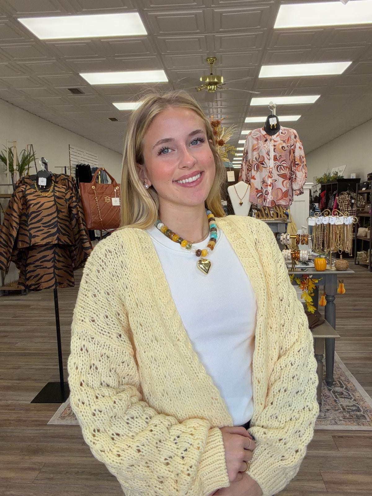 The Lemon Cardigan - Soft Butter Yellow