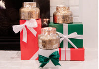Festive Frasier Holiday Mercury Jar Candle