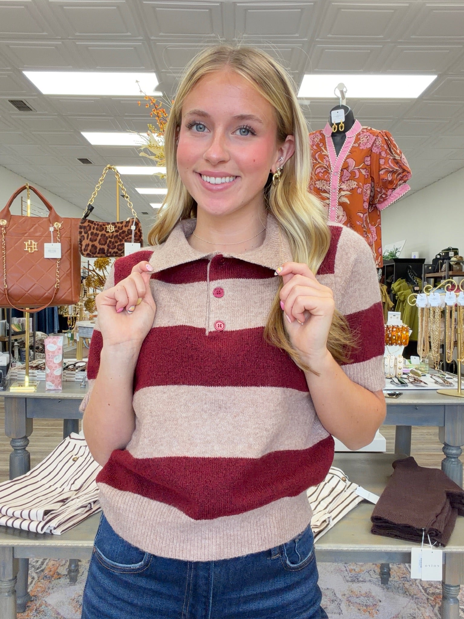 Rust & Rose Sweater