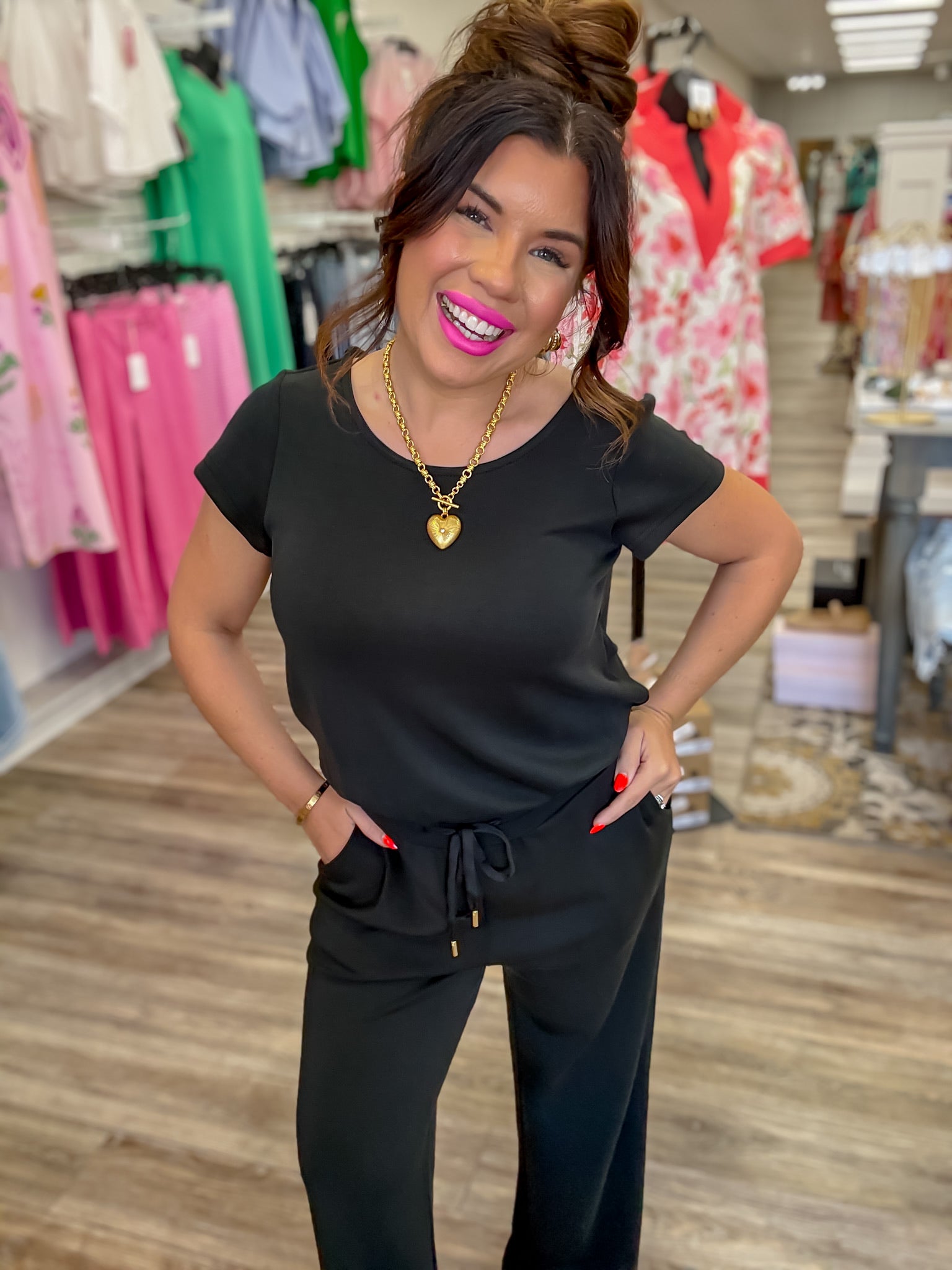 Carlisle Jumpsuit | Mary Square | Soft Cloudsilk Fabric