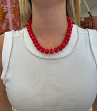 The Harper Red Necklace