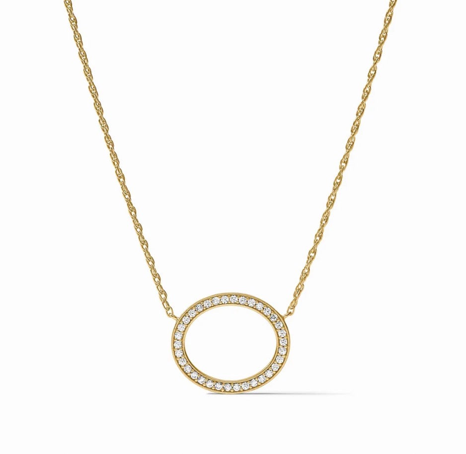 Julie Vos - Stardust Delicate Necklace - Gold - Cubic Zirconia - OS