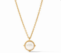 Julie Vos - Honeybee Solitaire Necklace - Gold - Pearl