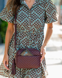 Greer Crossbody Burgundy VQ